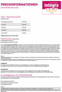 Tarifblatt