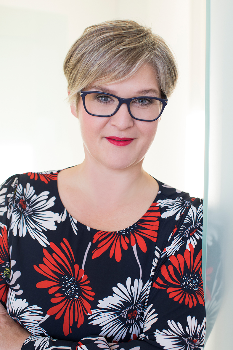 Agentur Satz & Pfeffer (wo jetzt Werbung und PR steht) Christina Gärtner